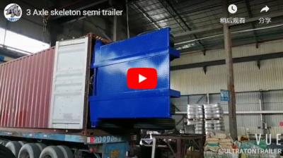 Ultraton 3 Axle Skeleton Semi Trailer